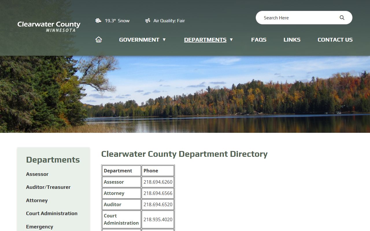 Clearwater County Sheriff department page recent arrests
