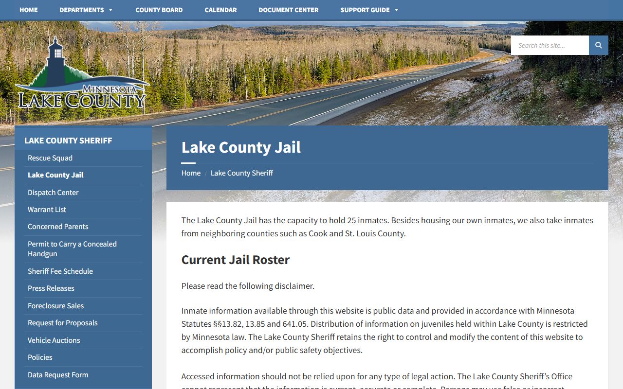 Lake County Jail recent arrests roster